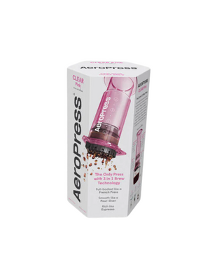 Aeropress Clear Pink Coffee Press ايروبرس وردي - Kshta