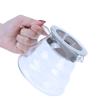 بوت قهوة زجاجي Glass Coffee Pot