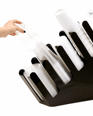 حامل الاكواب واغطيتها Cup and Lid Holder - Kshta