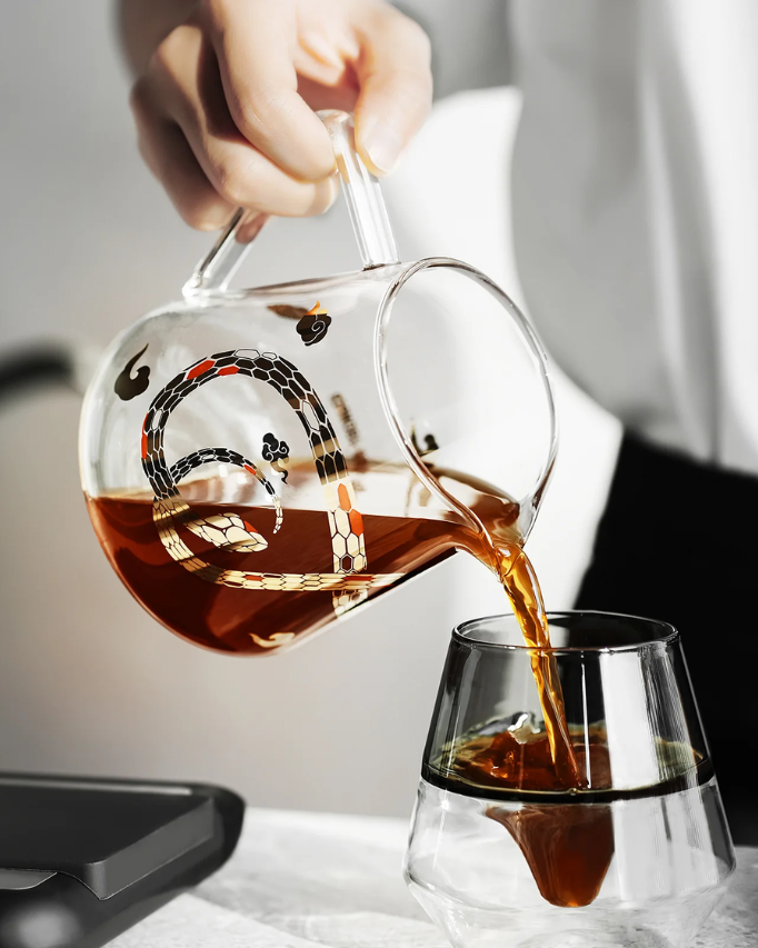 MHW-3BOMBER coffee server بومبر بوت قهوة زجاج - Kshta