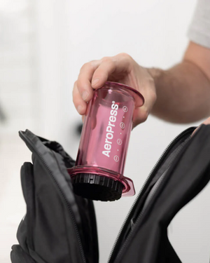 Aeropress Clear Pink Coffee Press ايروبرس وردي - Kshta