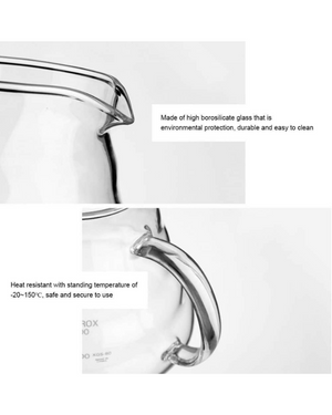 بوت قهوة زجاجي Glass Coffee Pot