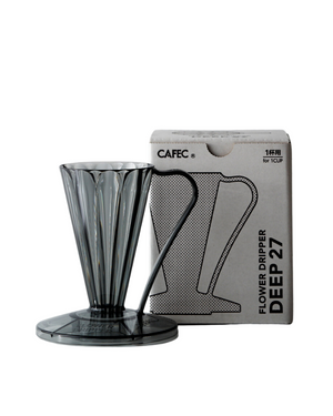 Cafec Deep 27 clear Flower Dripper كافك ديب 27 دريبر - Kshta