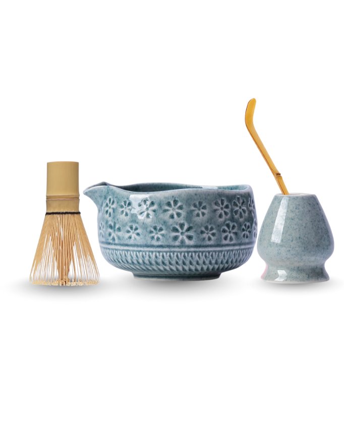 Matcha tea ceremonial set سيت تحضير ماتشا - Kshta