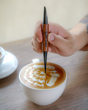 بومبر قلم رسم على الاتيه MHW-3BOMBER Latte Art needle - Kshta