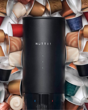Nuttii E-Coffee Portable Espresso Maker نوتي يي كوفي ماكنة اسبريسو محمولة - Kshta