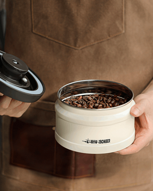 بومبر حافظة قهوة مفرغة هواء MHW-3BOMBER Vacuum sealed canister - Kshta