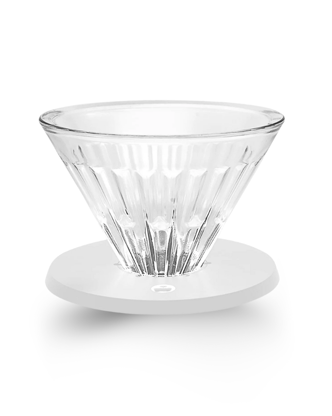 Timemore Crystal Eye Glass Dripper 02 PC Holder  تايم مور دريبر زجاج - Kshta