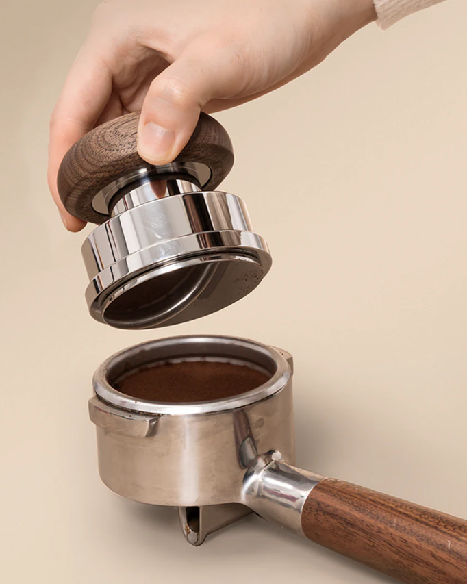 TIMEMORE PUCKS Espresso Accessories Set (Wooden Grip)  تايم مور سيت ملحقات الإسبريسو (الاصدار الخشبي ) - Kshta