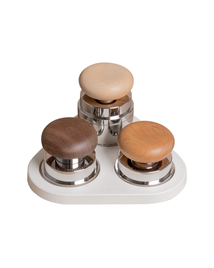 TIMEMORE PUCKS Espresso Accessories Set (Wooden Grip)  تايم مور سيت ملحقات الإسبريسو (الاصدار الخشبي ) - Kshta