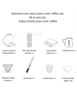 MHW-3BOMBER Assassin M1 Drip Coffee Set   بومبر سيت اساسن - Kshta