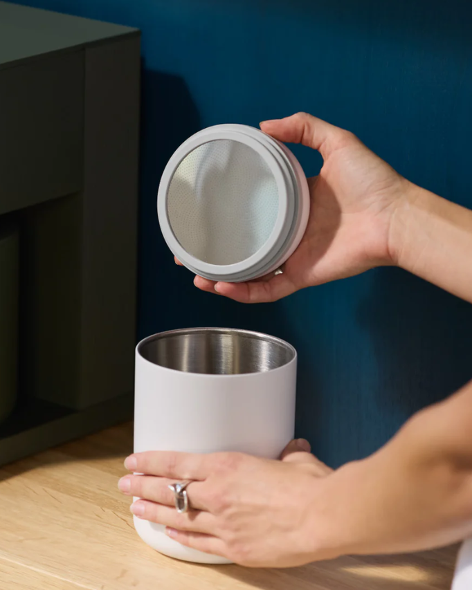 Fellow Atmos Vacuum Canister   فيلو اتموس حافظة قهوة فاكيوم - Kshta