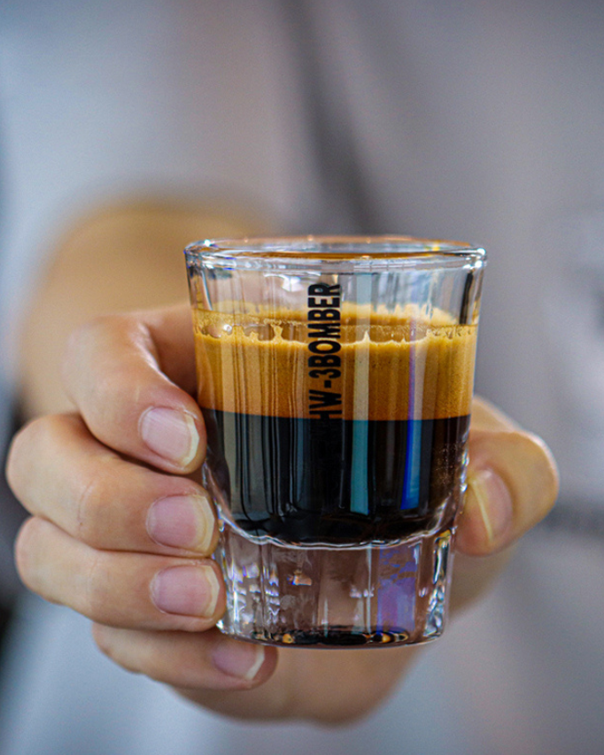 MHW-3BOMBER OZ Glass Measuring Cup  بومبر كوب قياس اوز - Kshta