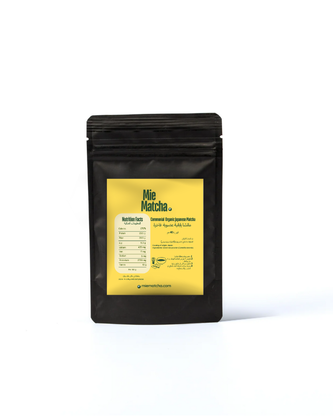 Mie matcha ( ceremonial )Japanese Matcha Powder ميا ماتشا سيرمونيل - Kshta