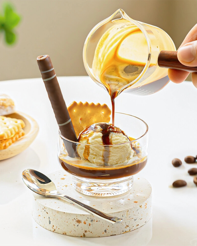 Timemore Affogato Glass Cup تايم مور كوب افوكاتو - Kshta