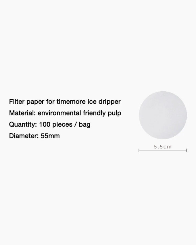 تايم مور فلاتر ايس  دريبر Timemore Paper Filters For Ice Dripper - Kshta