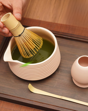 Matcha tea ceremonial set سيت تحضير ماتشا - Kshta