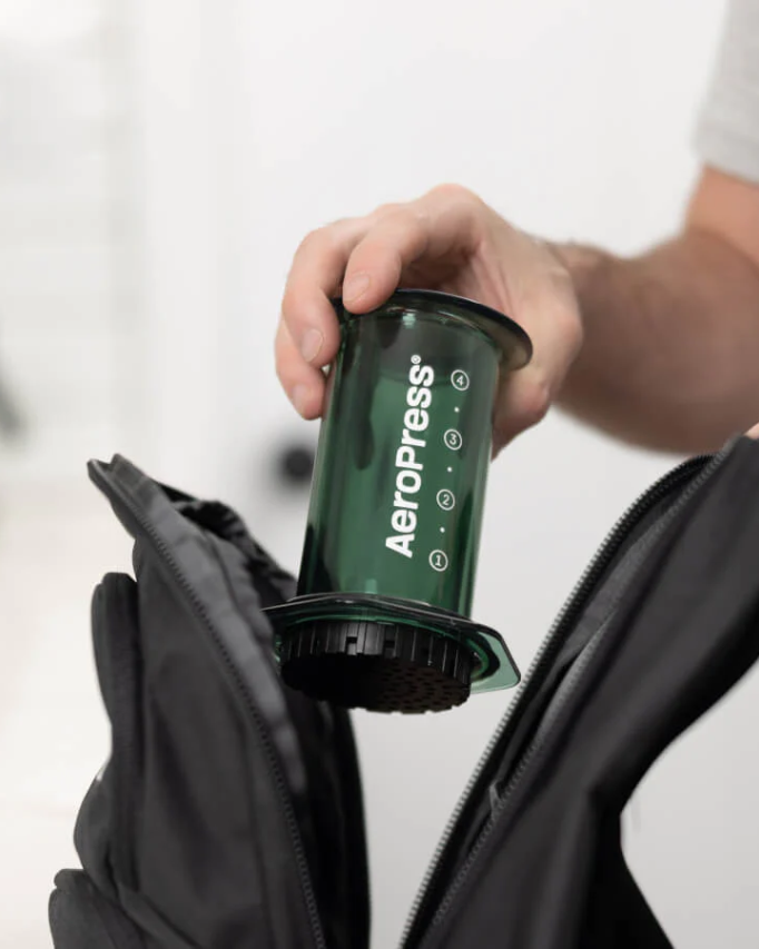 Aeropress Clear Green Coffee Press   ايروبرس اخضر - Kshta