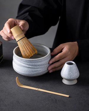 Matcha tea ceremonial set سيت تحضير ماتشا - Kshta