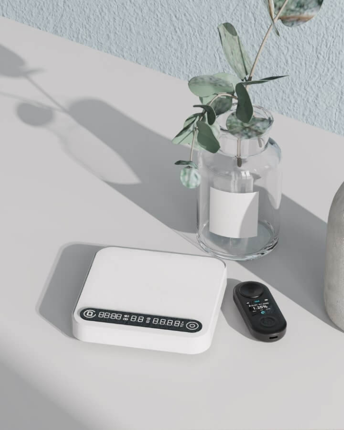 DiFluid Microbalance Digital Coffee Scale ميزان ديفلويد مايكروبالانس الذكي - Kshta