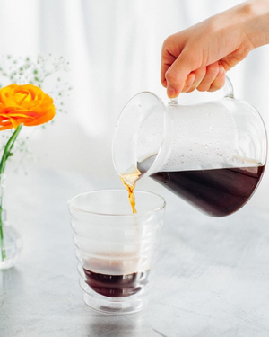 Hario V60 Simply Glass Pour Over Kit هاريو سيت دريبر سمبلي - Kshta