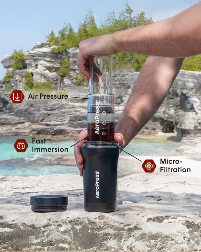 AeroPress Go Plus  ايروبرس كو بلاس - Kshta