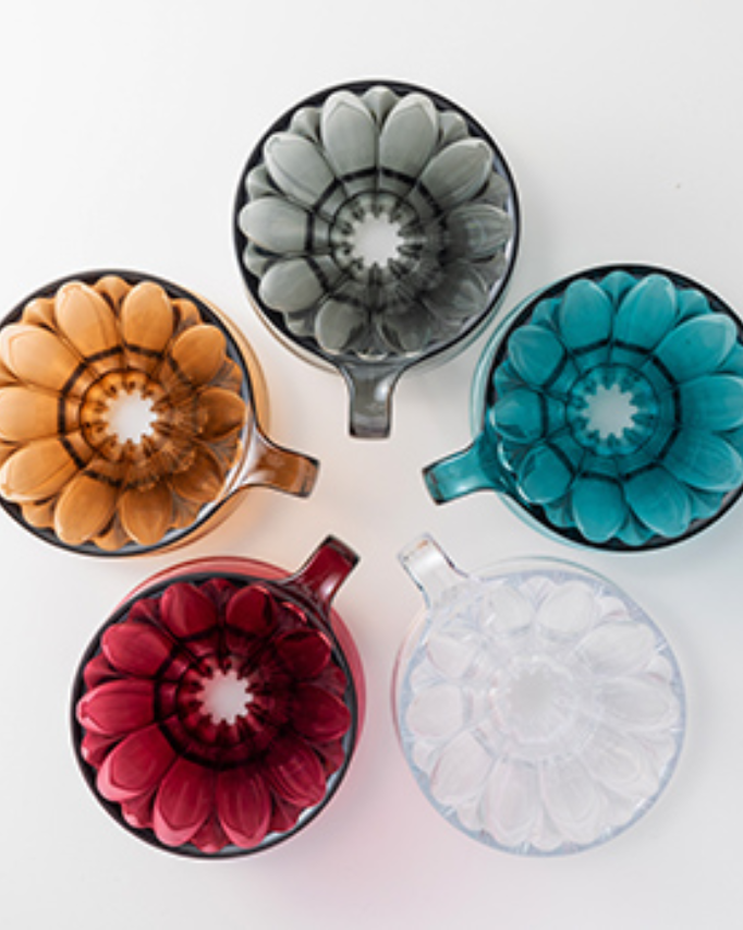 Cafec Flower Dripper Tritan -Black Plastic كافك فلور دريبر - Kshta