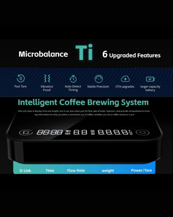 DiFluid Microbalance Ti Coffee Scale ميزان ديفلويد مايكروبالانس تي - Kshta