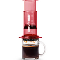 Aeropress Clear Red Coffee Press   ايروبرس احمر - Kshta