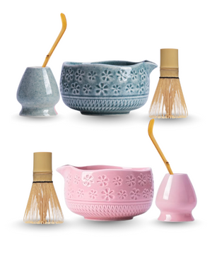 Matcha tea ceremonial set سيت تحضير ماتشا - Kshta