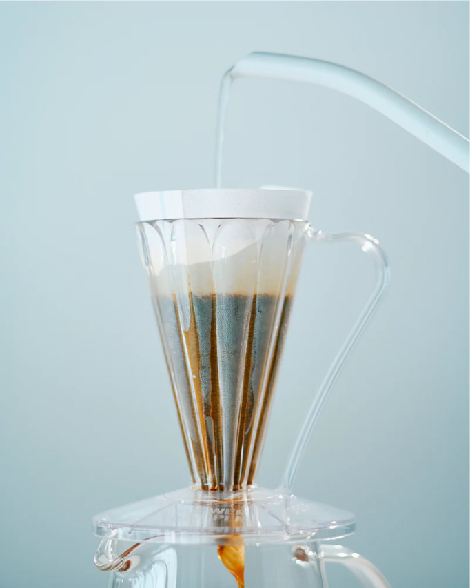 Cafec Deep 27 clear Flower Dripper كافك ديب 27  دريبر - Kshta