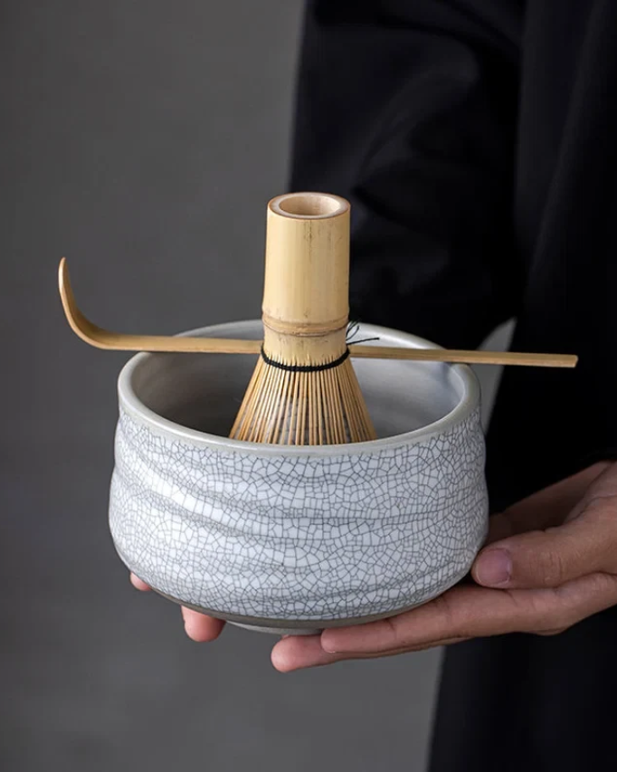 Matcha tea ceremonial set سيت تحضير ماتشا - Kshta