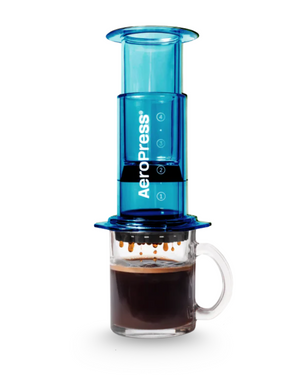 Aeropress  Clear Blue Coffee Press   ايروبرس ازرق - Kshta