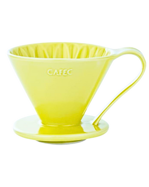 CAFEC V60 Flower Dripper  كافك سيراميك دريبر - Kshta