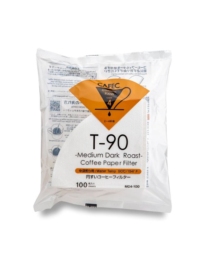 CAFEC Medium Roast v60 Paper Filter  كافك فلاتر للتحميص المتوسط - Kshta