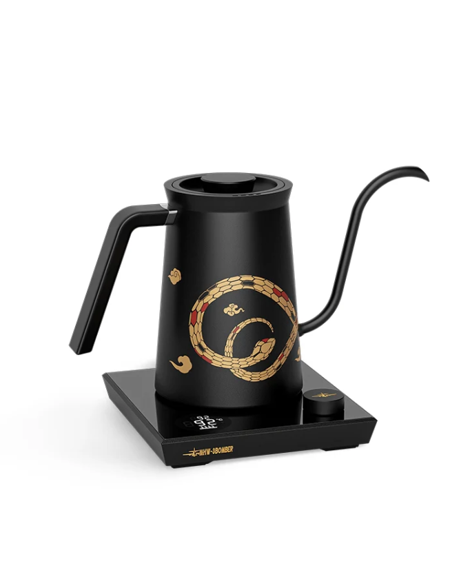 MHW-3BOMBER Assassin Gooseneck Electric Kettle  بومبر كيتل كهربائي - Kshta