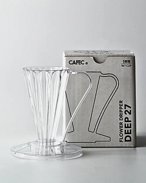 Cafec Deep 27 clear Flower Dripper كافك ديب 27  دريبر - Kshta