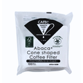 Cafec Abaca+ Cone-Shaped Paper Filter كافك ابكا بلس فلتر - Kshta