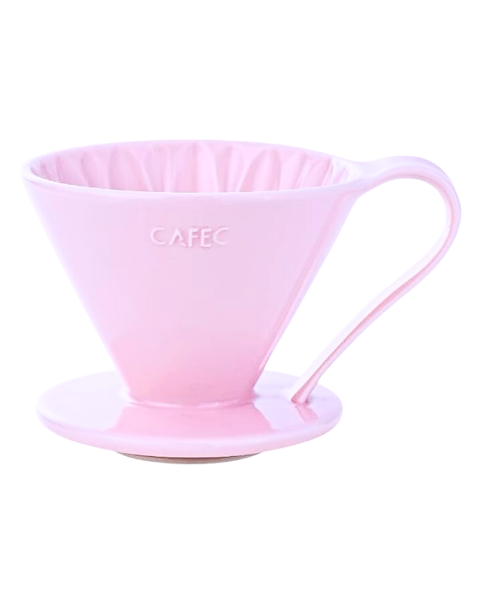 CAFEC V60 Flower Dripper  كافك سيراميك دريبر - Kshta