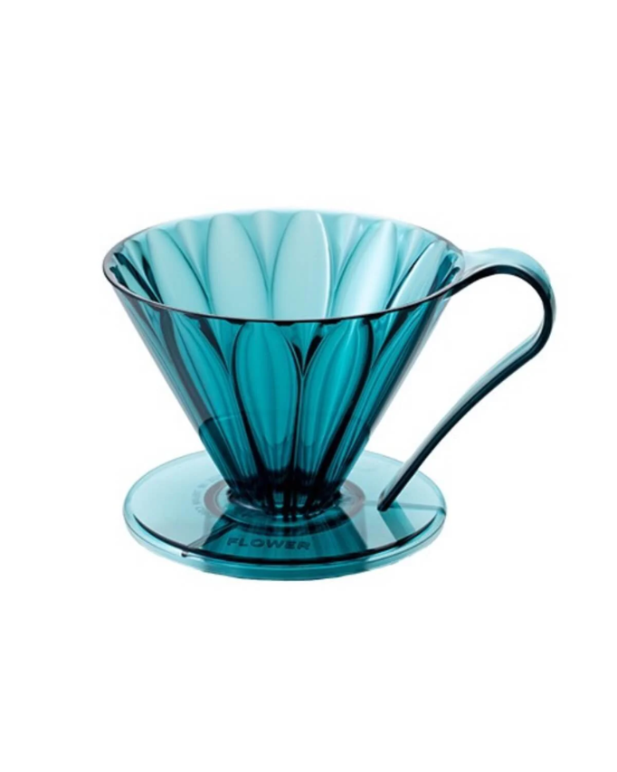 Cafec Flower Dripper Tritan -Black Plastic كافك فلور دريبر