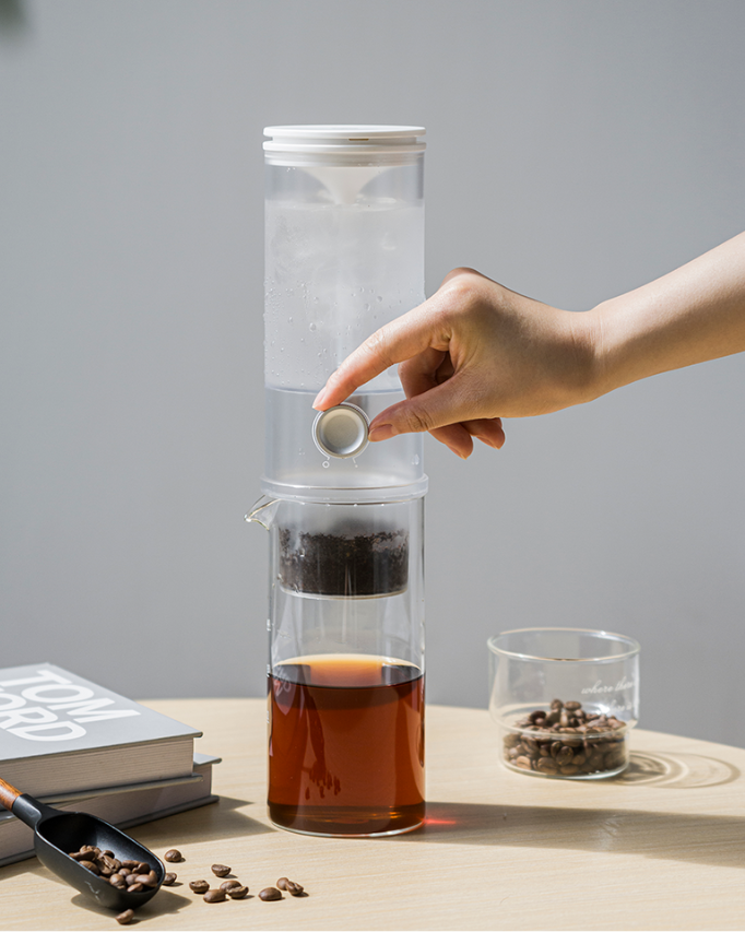 Timemore Icy Pipe Ice Drip Coffee Maker  تايم مور ايسي بايب كولد برو - Kshta