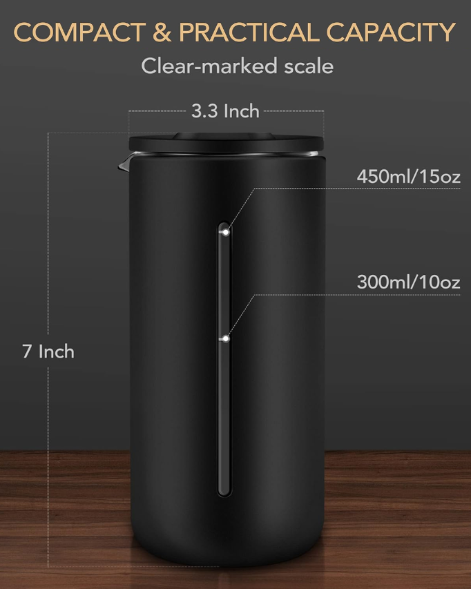 TIMEMORE Travel French Press تايم مور فرينش برس - Kshta
