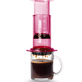 Aeropress Clear Pink Coffee Press   ايروبرس وردي - Kshta