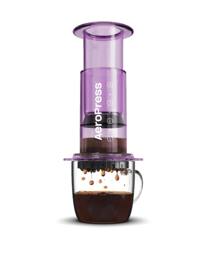 Aeropress Clear Purple Coffee Press   ايروبرس بنفسجي - Kshta