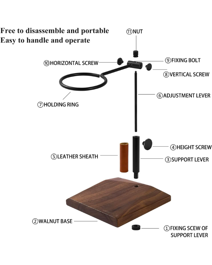 بومبر V60 ستاند    MHW-3BOMBER Coffee Dripper Stand
