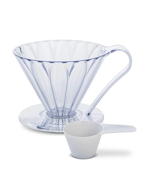 Cafec Flower Dripper Clear Plastic كافك فلور دريبر - Kshta