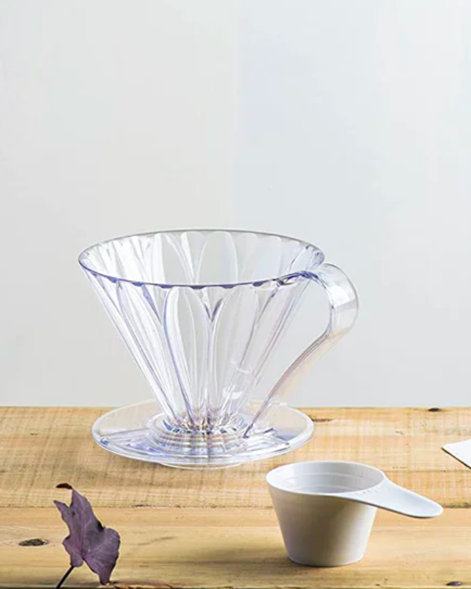 Cafec Flower Dripper Clear Plastic كافك فلور دريبر - Kshta