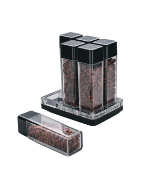 NORMCORE  COFFEE BEAN CELLARS TUBES WITH STAND نورمكور علب حافظات قهوة