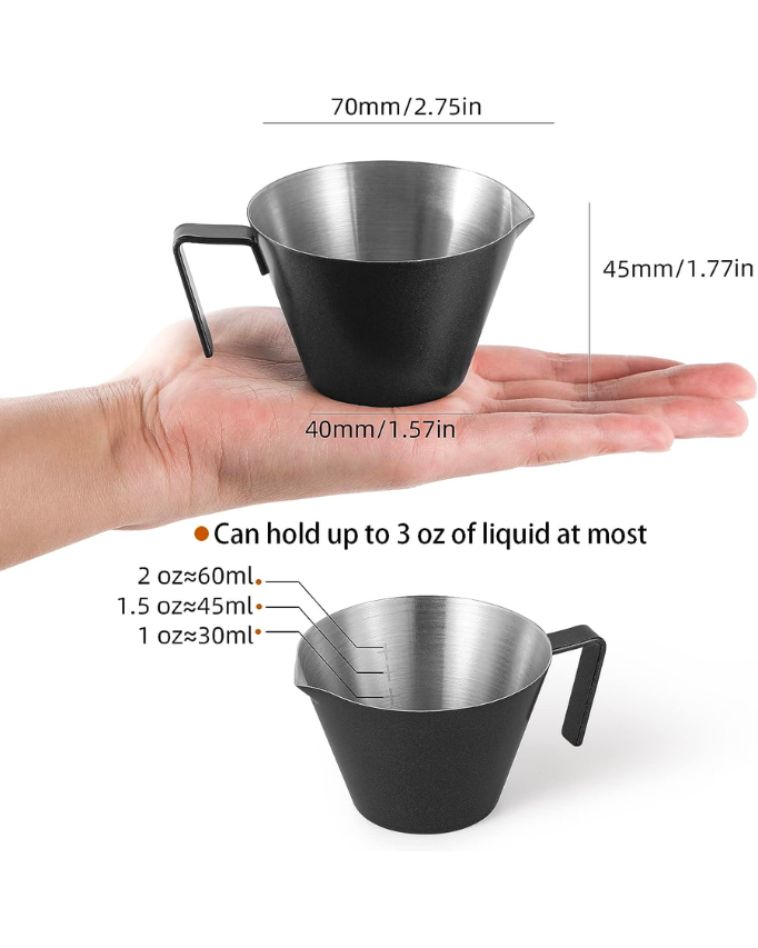 MHW-3BOMBER Espresso Measuring Cup  بومبر كوب قياس اسبريسو - Kshta