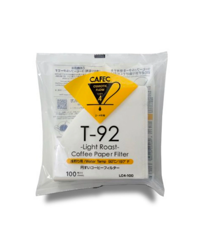CAFEC light Roast v60 Paper Filter  كافك فلاتر للتحميص الخفيف - Kshta
